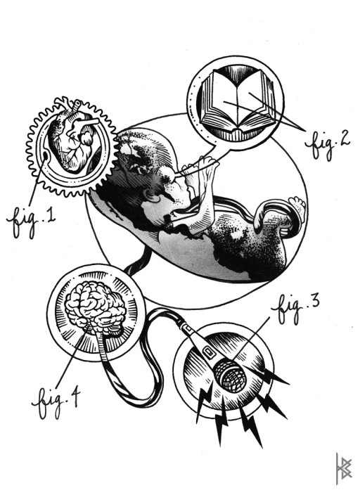 Embryonic Geometry Illustration