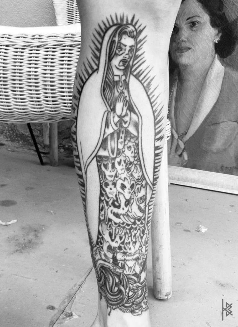 Lady of Sausagelupe Tattoo