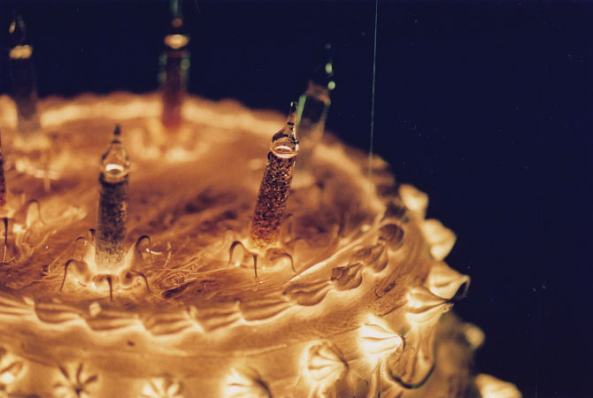 3 Sets of lights Cake