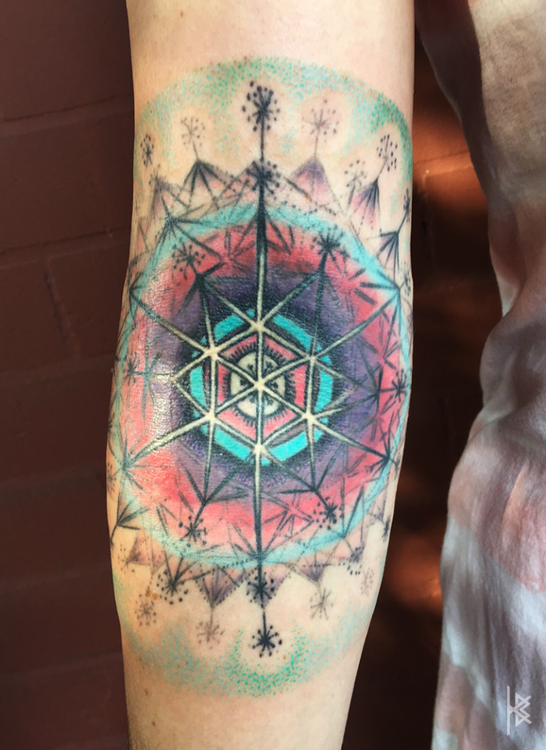 Rose Eye of Phaeodaria