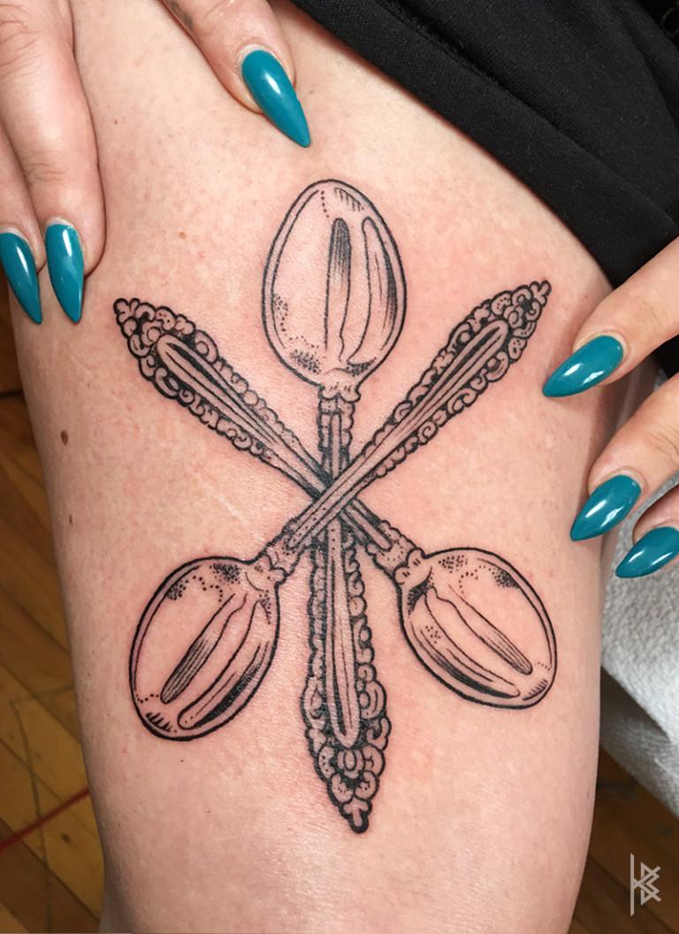 3 Spoons Tattoo